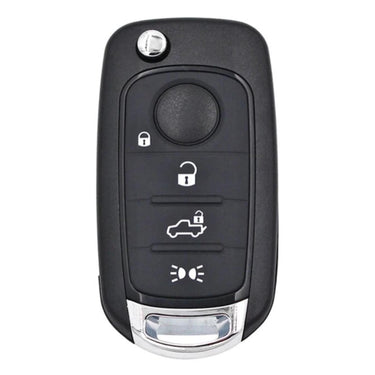 For Fiat 500 500X Toro Nuovo Grazie 4 Button Remote Car Key Fob Shell Case